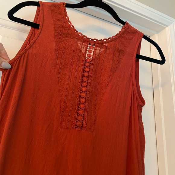 Women’s Nordstrom Ro & De Sleeveless Lace Blouse size XS - Picture 7 of 13